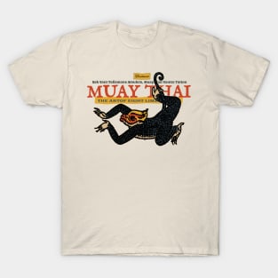 Vintage Muay Thai Tattoo Monkey T-Shirt